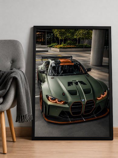 Tableau Canvas BMW M4 Track Edition 🟢🟠