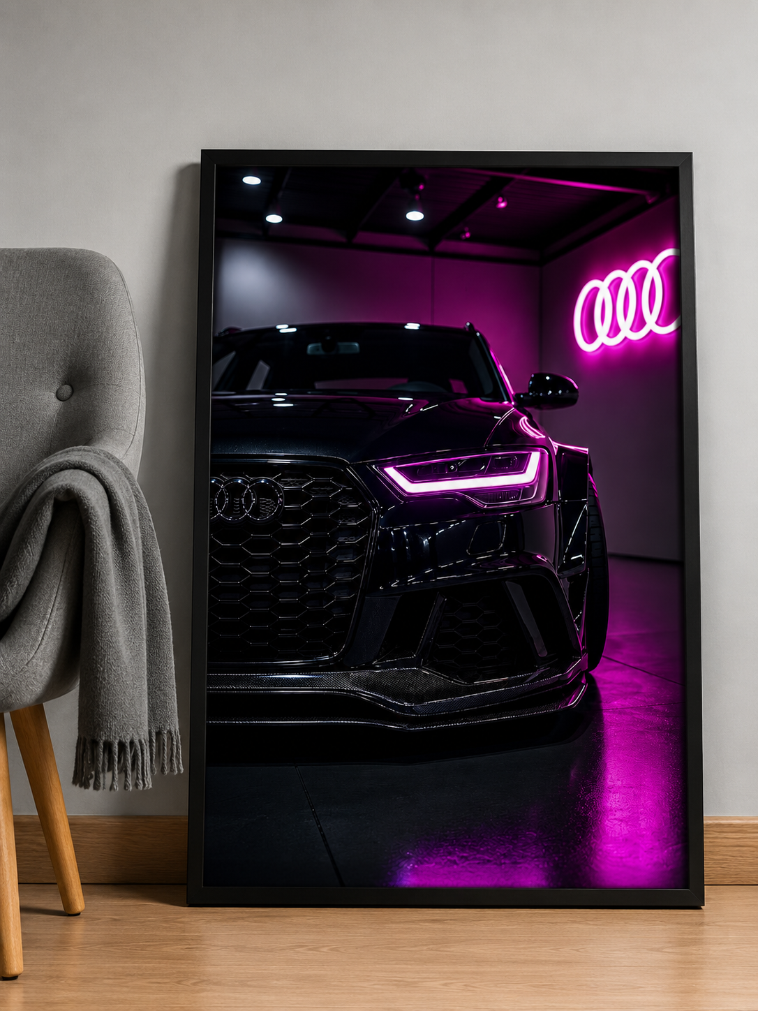 Tableau Audi RS Neon Edition Premium 🟣