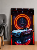 Tableau Canvas Mercedes-AMG GT Neon Edition 🏎️🔥