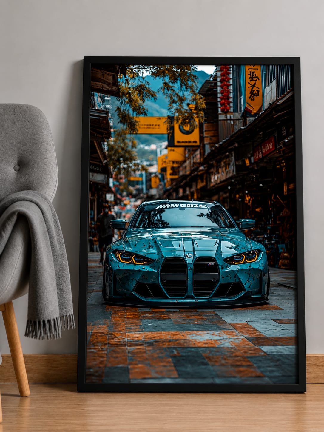 Tableau Canvas BMW M4 Tokyo Street Edition 🌌💙